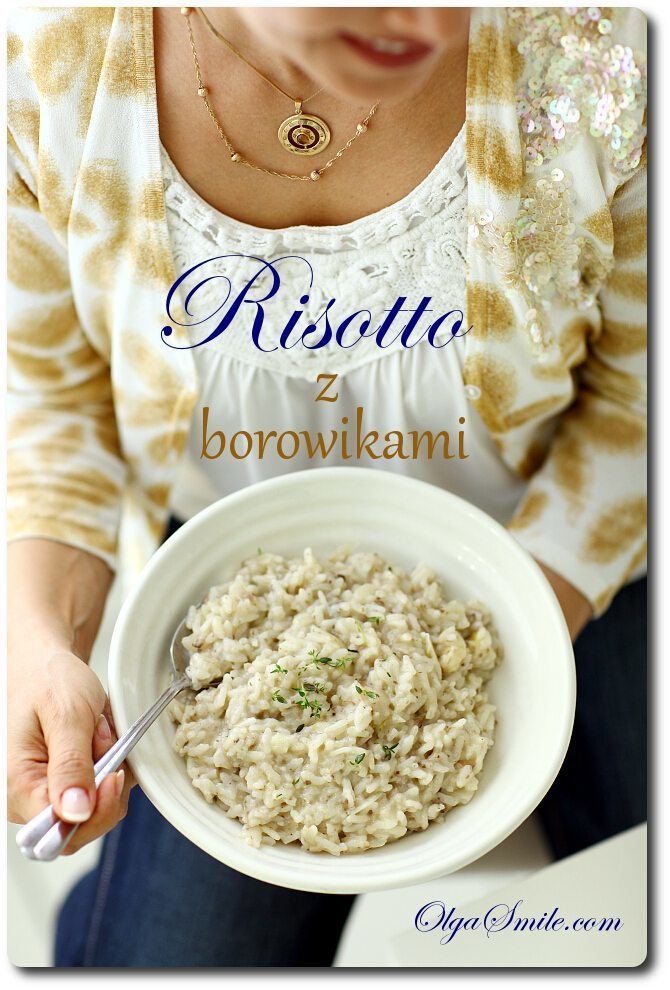 Risotto z borowikami