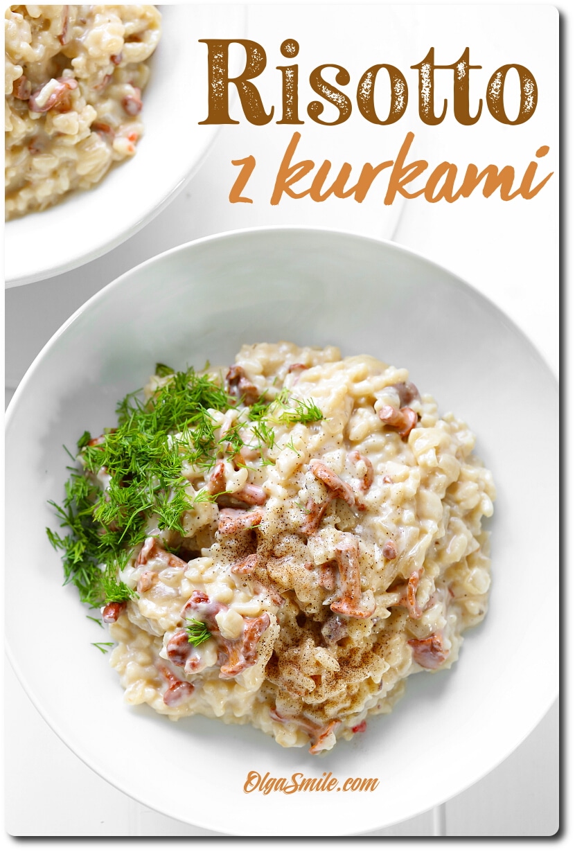 RISOTTO Z KURKAMI