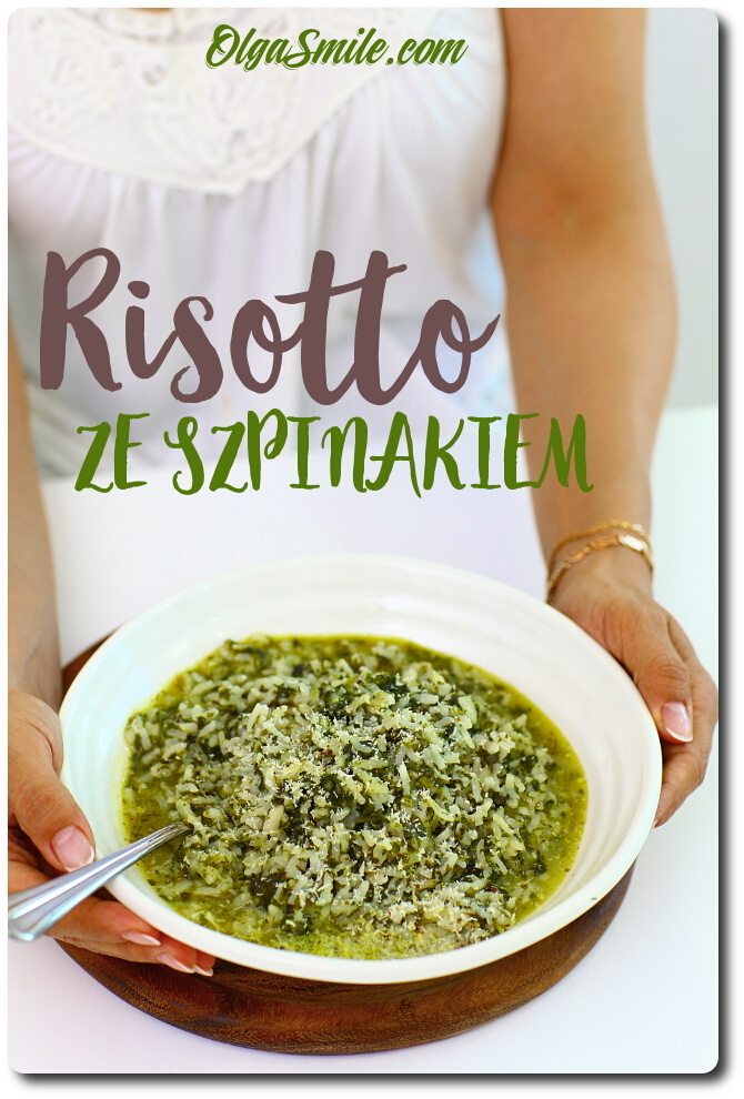 Risotto ze szpinakiem