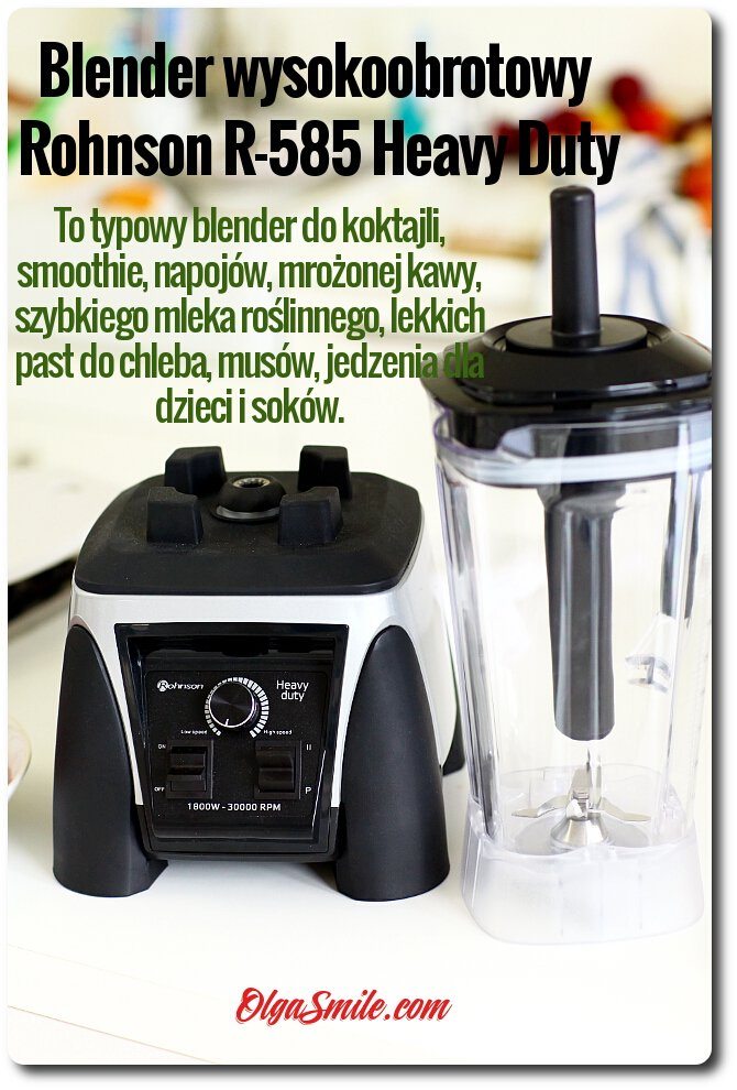 Blender wysokoobrotowy Rohnson R-585 Heavy Duty