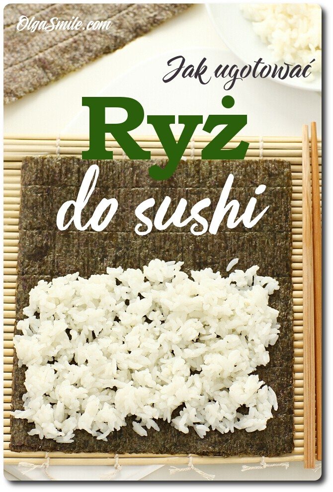 Jak ugotować ryż do sushi