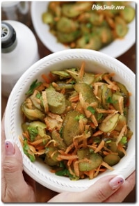 SAŁATKA SZWEDZKA Z OGÓRKÓW KISZONYCH