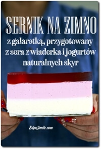 SERNIK NA ZIMNO Z GALARETKĄ