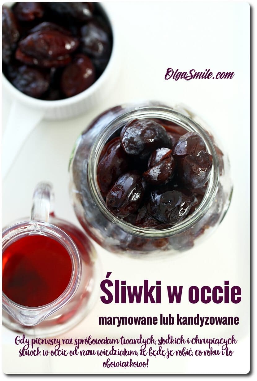 Śliwki w occie