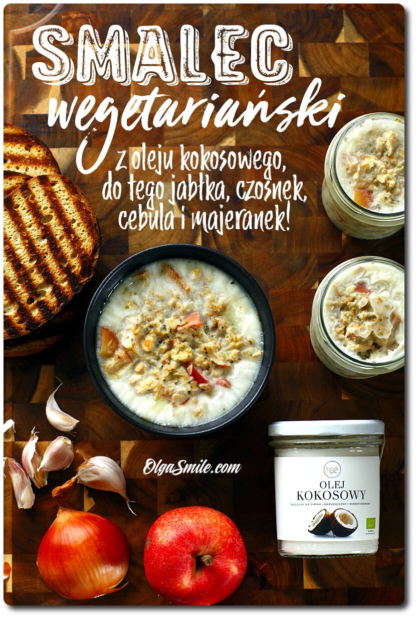 SMALEC WEGETARIAŃSKI Z JABŁKIEM SMALEC WEGETARIAŃSKI Z JABŁKIEM