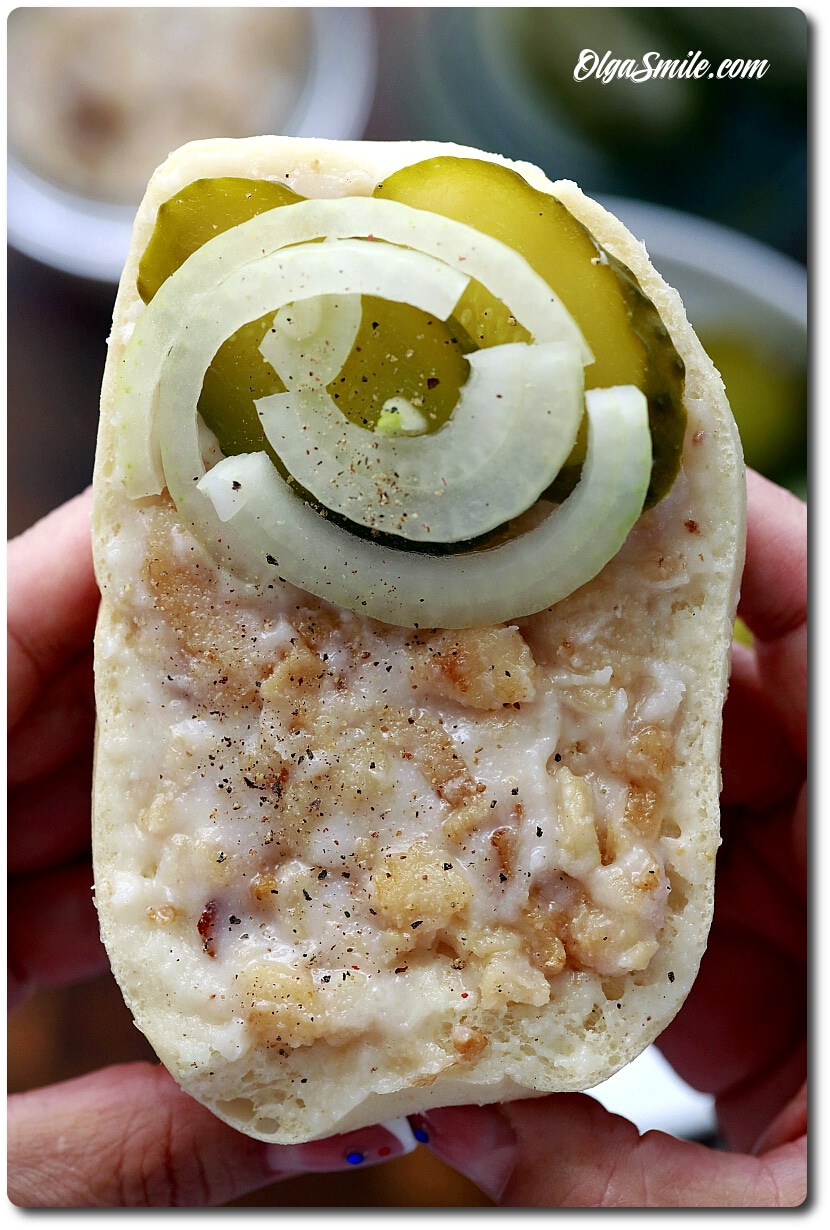 SMALEC WIEPRZOWY Z CEBULĄ