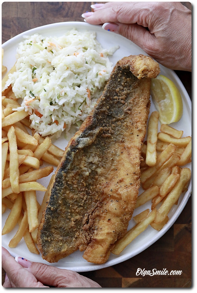 SMAŻONY FILET Z SANDACZA