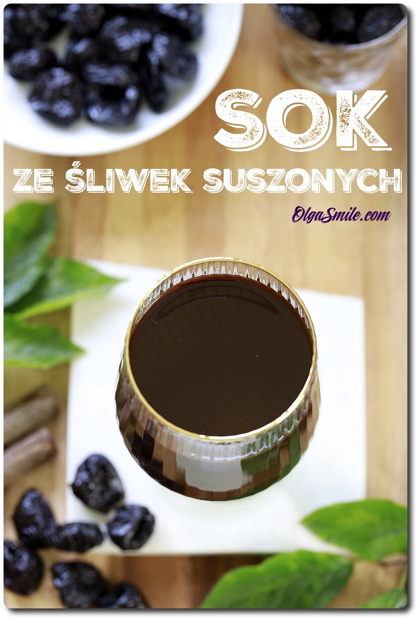 SOK Z SUSZONYCH ŚLIWEK