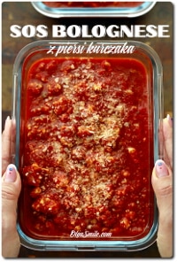 SOS BOLOGNESE Z PIERSI KURCZAKA
