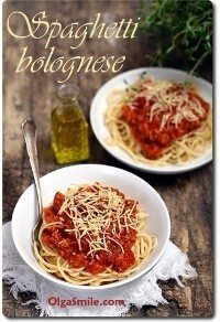 Spaghetti bolognese