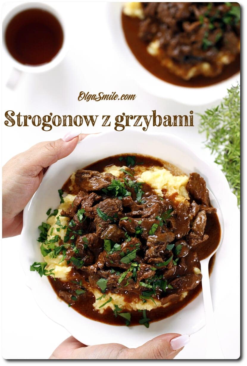 STROGONOW Z GRZYBAMI STROGONOW Z GRZYBAMI