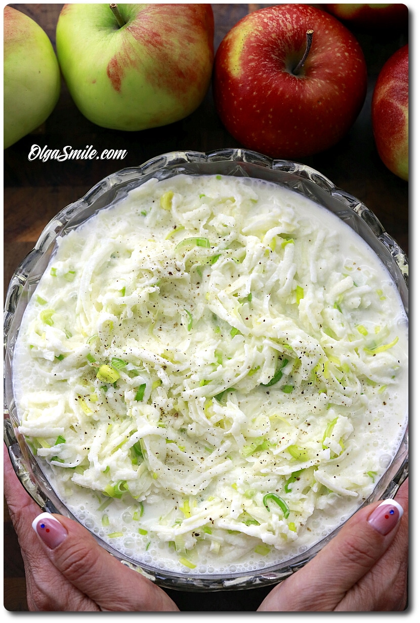 SURÓWKA Z JABŁEK I PORA