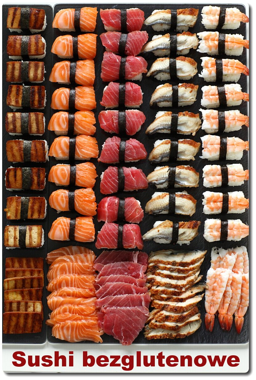 Sushi bezglutenowe