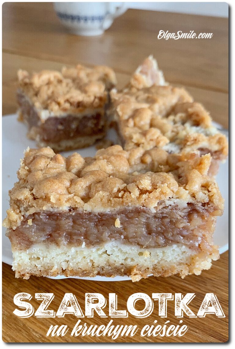 Szarlotka Na Kruchym Cieście Anna Starmach www.olgasmile.com
