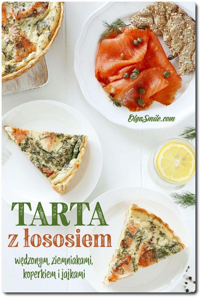 Tarta z łososiem