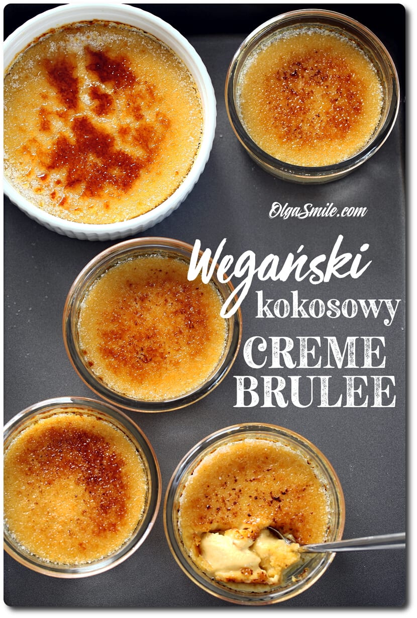 WEGAŃSKI CREME BRULEE