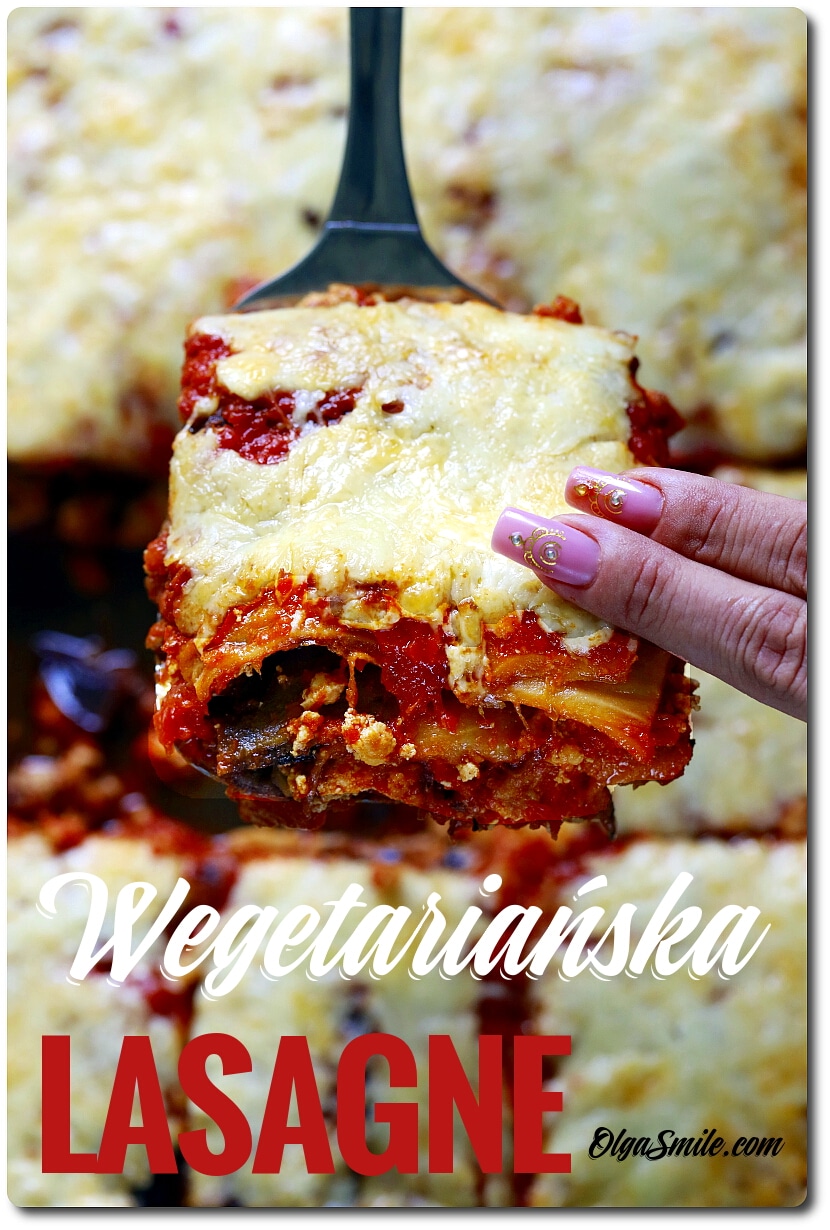 WEGETARIAŃSKA LASAGNE BEZ MAKARONU