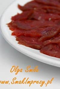 Carpaccio wołowe