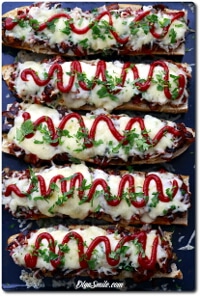 ZAPIEKANKI Z BUŁKI Z PIECZARKAMI