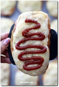 ZAPIEKANKI Z SALAMI I SEREM