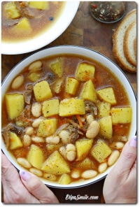 ZUPA FASOLOWA NA ROSOLE