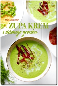 ZUPA KREM Z ZIELONEGO GROSZKU