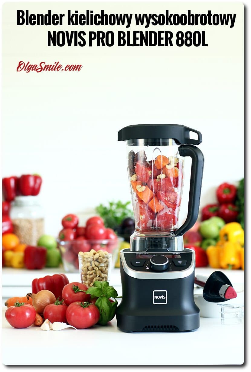 Blender kielichowy wysokoobrotowy NOVIS PRO BLENDER 880L