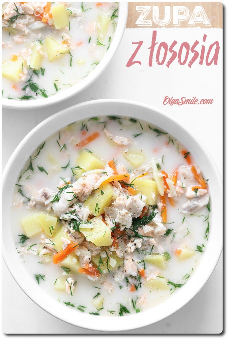 ZUPA Z ŁOSOSIA przepis Olga Smile