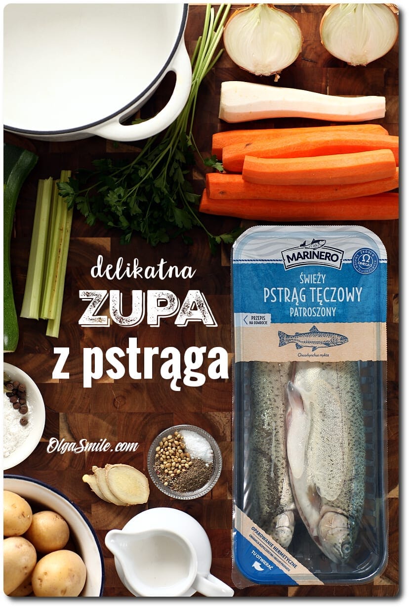 Zupa z pstrąga Zupa z pstrąga