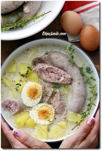 ŻUREK NA BIAŁEJ KIEŁBASIE