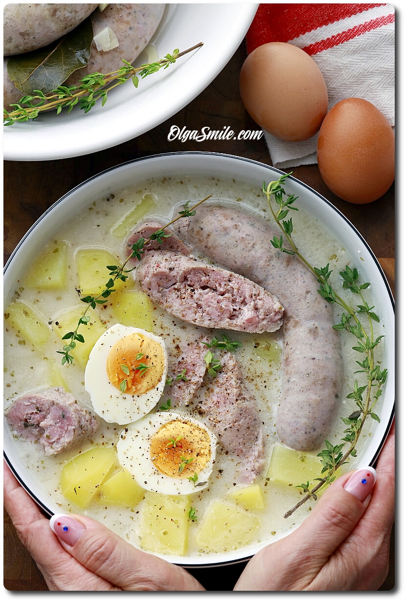 ŻUREK NA BIAŁEJ KIEŁBASIE