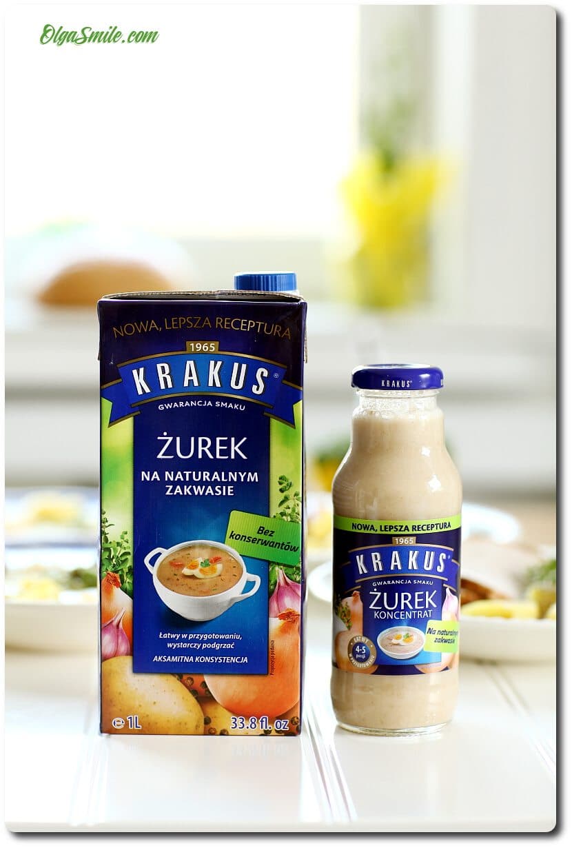 Żurek wielkanocny Krakus na naturalnym zakwasie Żurek wielkanocny Krakus na naturalnym zakwasie